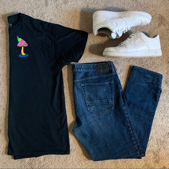 Slim Pacsun Blue Jeans - Picture 2 of 5